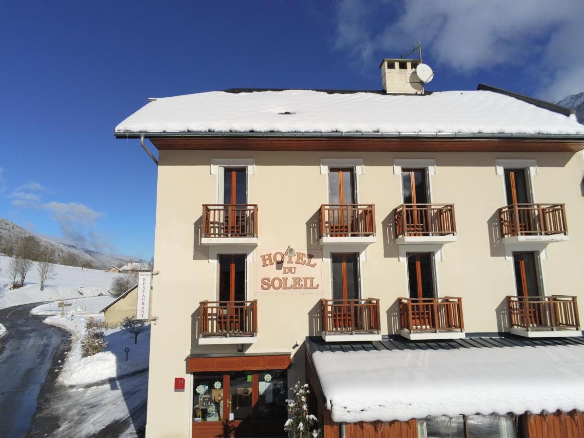 Hôtel du Soleil Aillon-le-Jeune Exterior foto